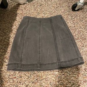 Free People grey/black pencil skirt